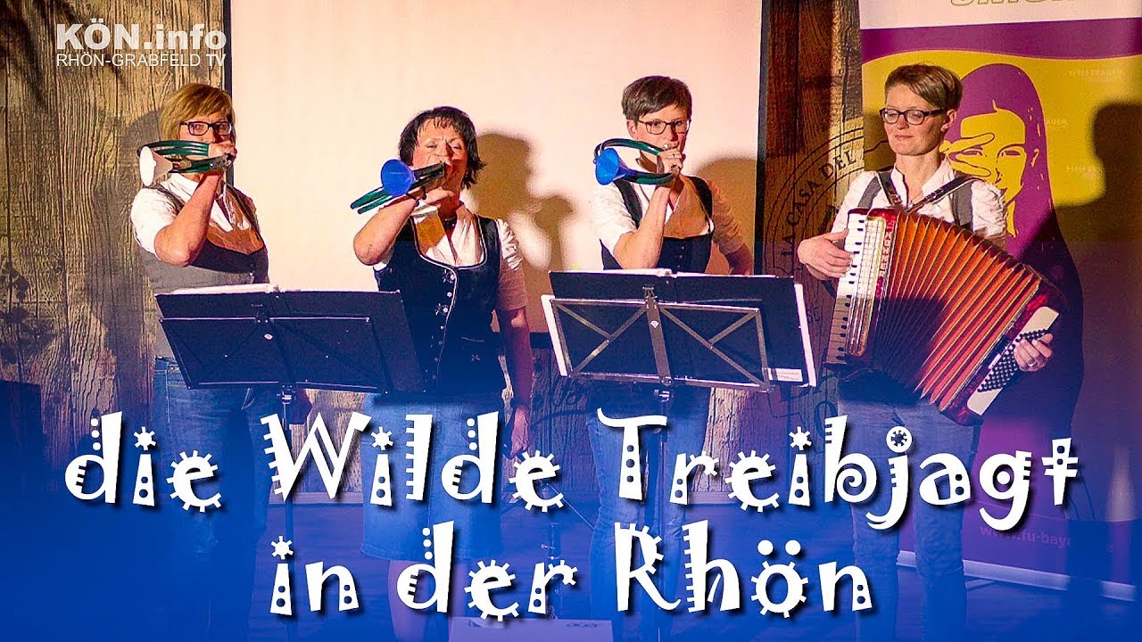 Wilde Treibjagt in der Rhön - Kaufmannsware