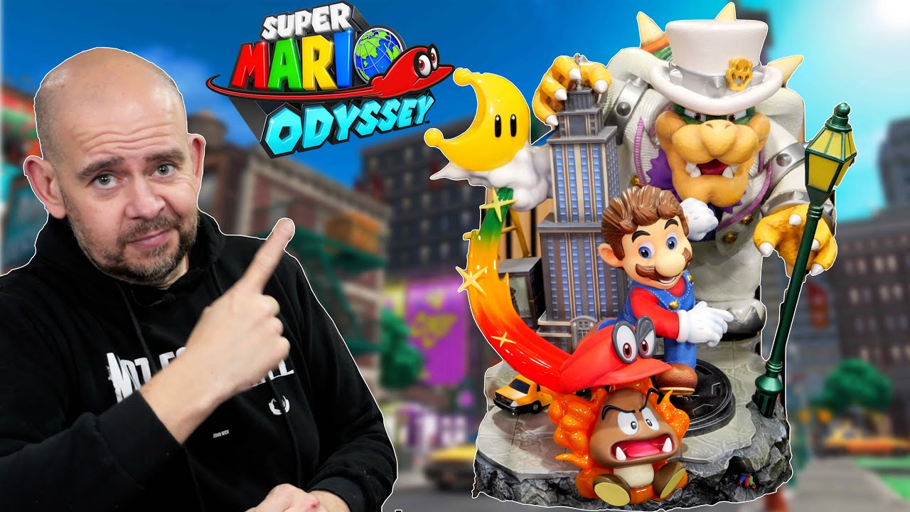 Wake Studio Super Mario Odyssey DIorama Statue ! Une nouvelle Pépite de la Part de Wake !