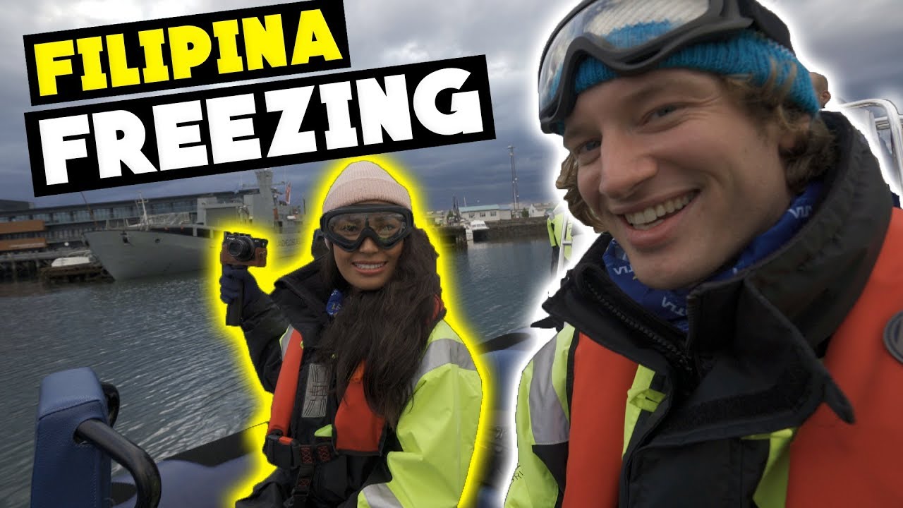 First day in ICELAND, Girlfriend Can't handle COLD.. 😂