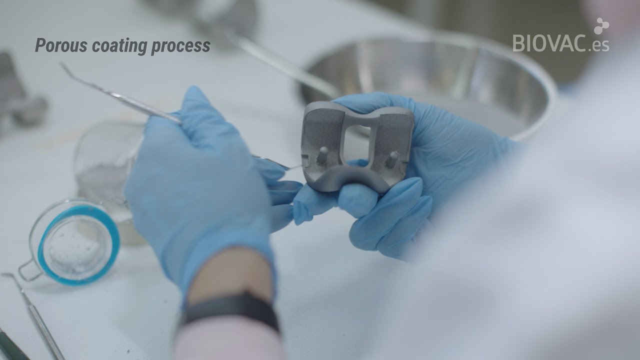 Biovac Porous coating process