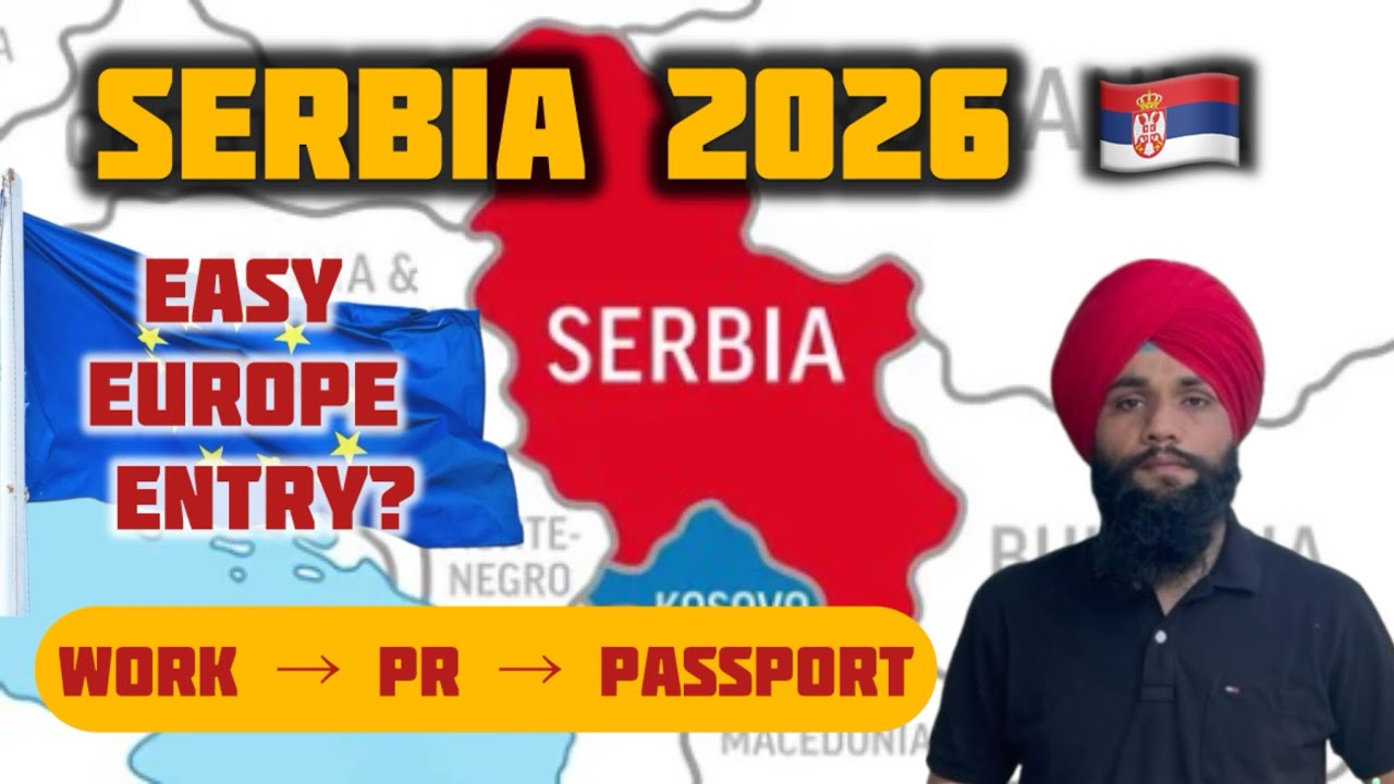SERBIA 🇷🇸 2026 WORK VISA NEW UPDATE/ SERBIA IMMIGRATION UPDATE @Parmhungary 