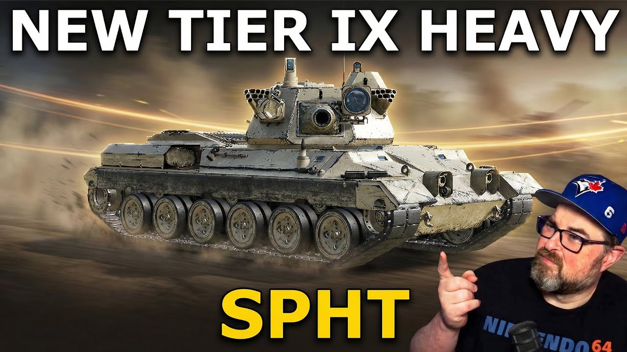 Это действительно тяжёлый танк? Геймплей SPHT.