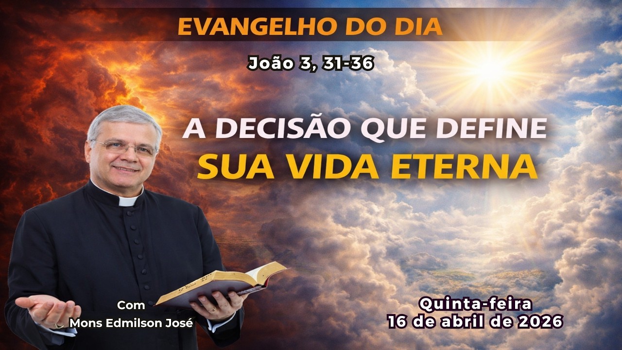 EVANGELHO DO DIA - 16/04/2026 - #HOMILIA DI&Aacute;RIA - #EVANGELHO DE HOJE - #LITURGIA DE HOJE