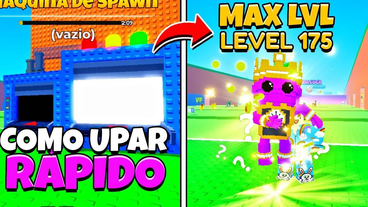 COMO UPAR SEUS BRAINROTS DIVINOS NO LVL MÁXIMO NO FUJA DO TSUNAMI