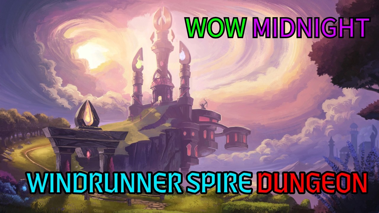 WOW MIDNIGHT:  - (Windrunner Spire)  -  1st Run Ever  -  Let's Do This