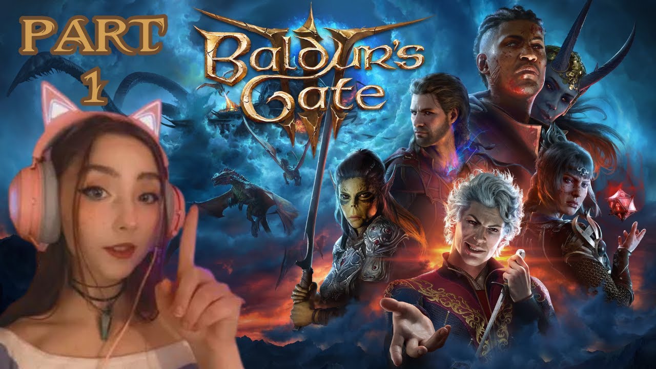 FIRST TIME BALLIN ON THE GATES! Baldur's Gate 3 First Playthrough Part 1