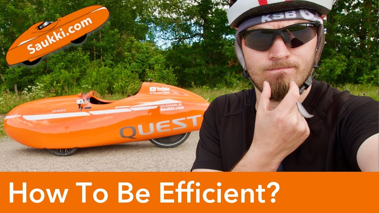 How To Ride Velomobile Efficiently