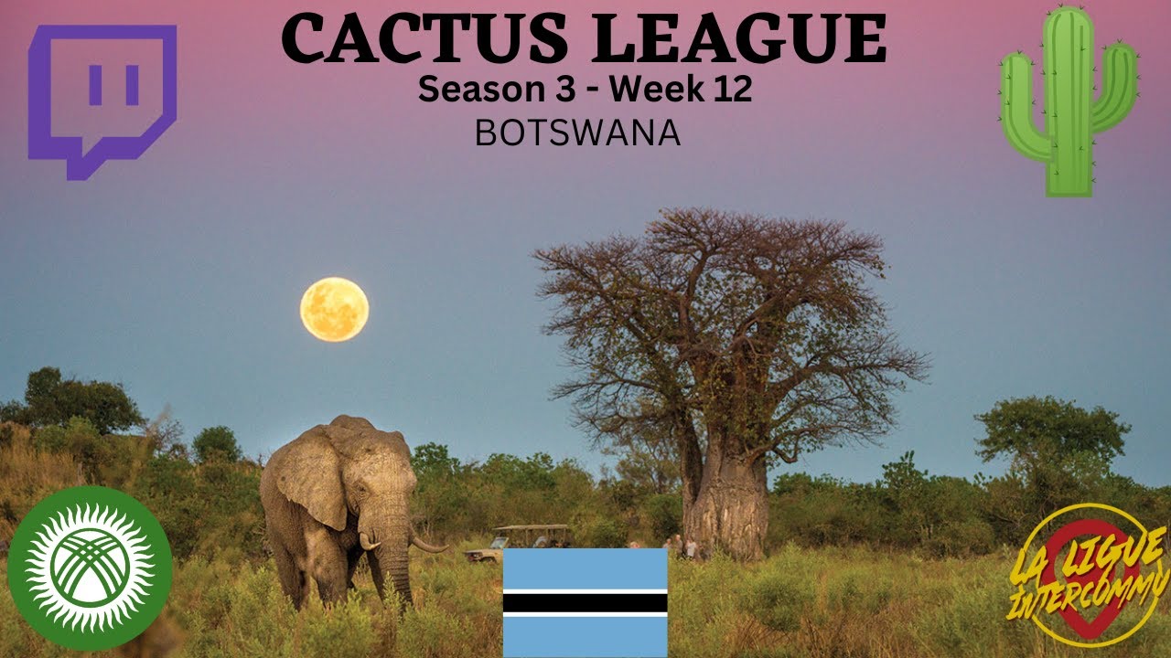 An exceptional country streak! - Cactus League S3W12 (Botswana)