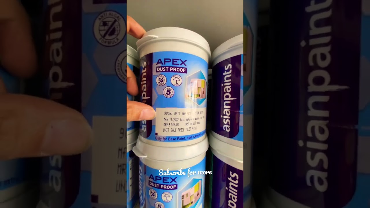Types of exterior paint  🎨 (asian) #shorts #shortsvideo #painting