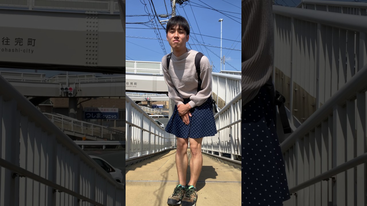 女装して買い物行ってみた