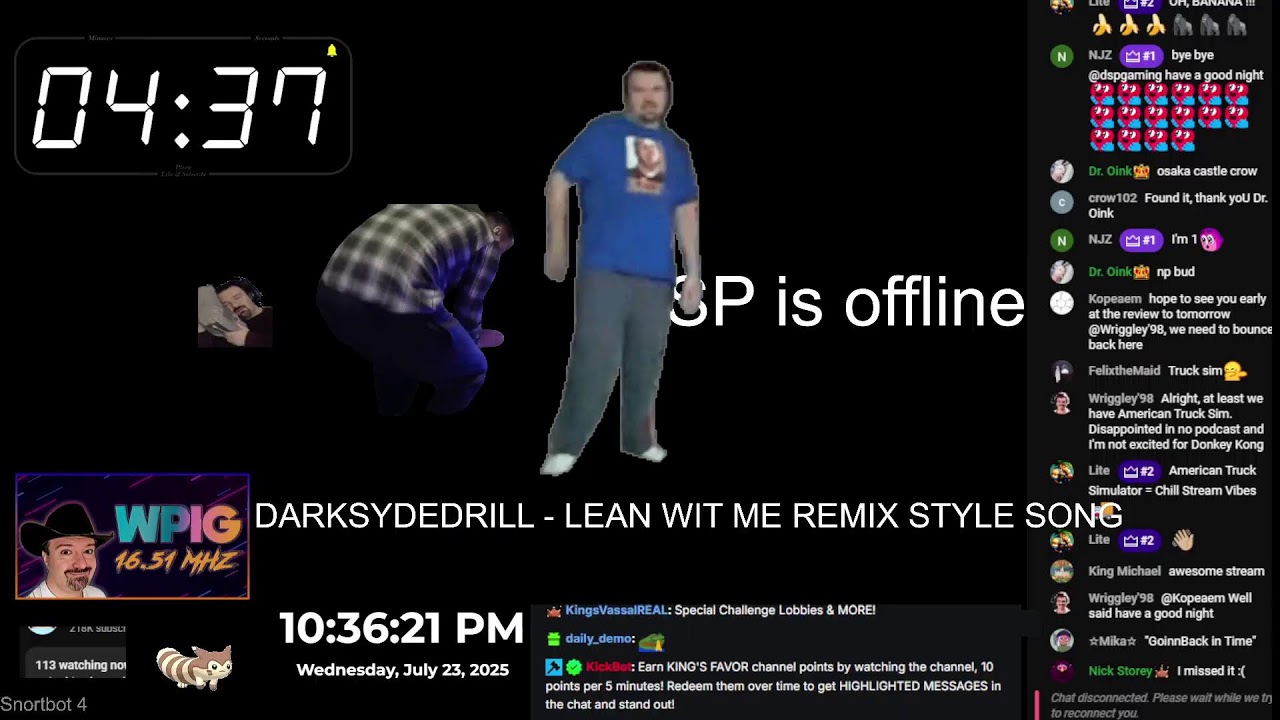 July 23 minor Stream - Fighting the netcode
