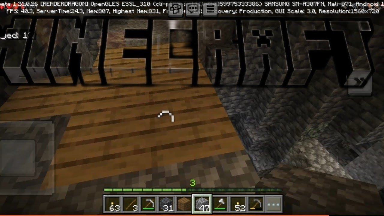 Minecraft danger mine