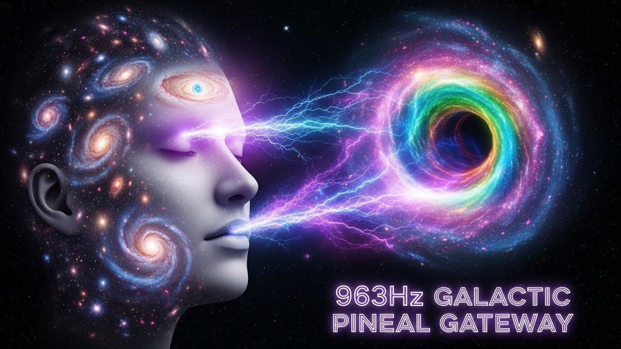 963Hz Frequency for Pineal Gland Activation and Spiritual Cosmic Awakening Meditation