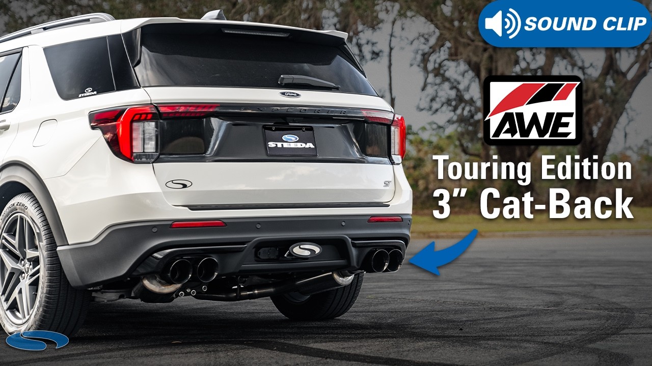 Installing an AWE Touring Edition Cat-Back on our 2025 Explorer ST