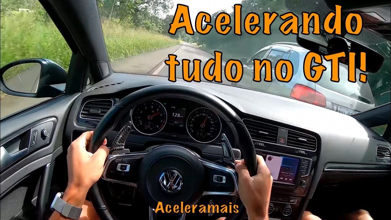 ANDANDO NO 12 DE GOLF GTI COM 300CV! - (Aceleramais)