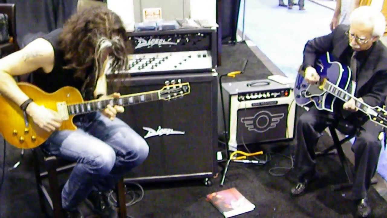 NAMM 2011 - Alex Skolnick ＆ Gregg De Lorto JAZZ Session - Heritage Guitar Booth - Jan 15th 2011