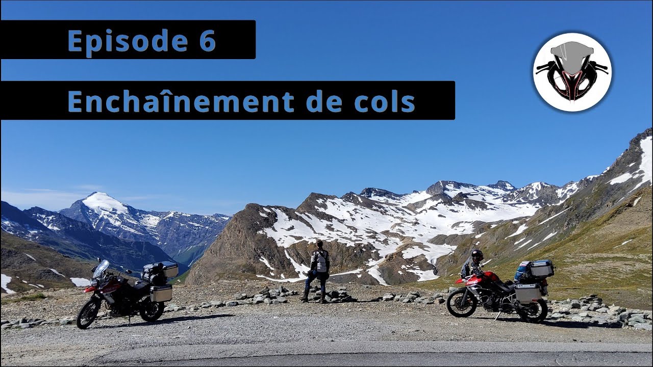 ROADTRIP MOTO MOTARDE | La RGA en Tiger - EP6 : LES COLS LUNAIRES DE L'ISERAN ET DU GALIBIER