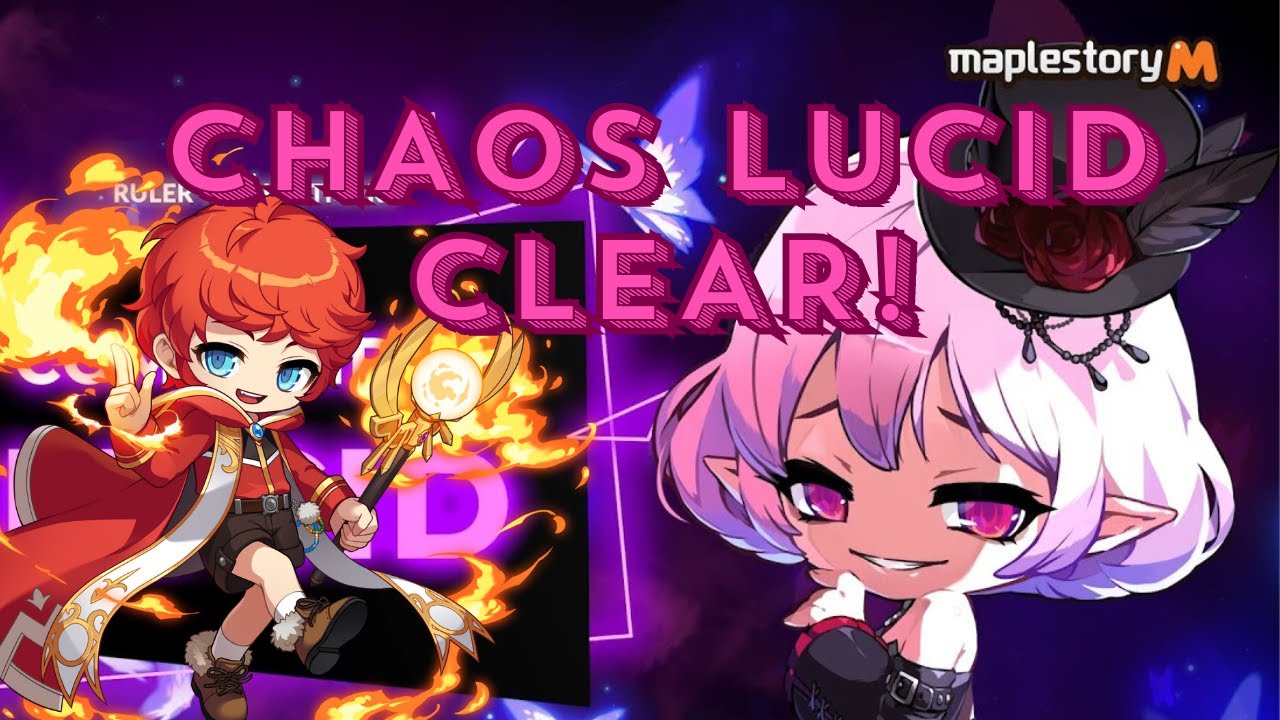MapleStory M - Blaze Wizard 283m MDC Solo Chaos Lucid! (Only 1 Mini Game)