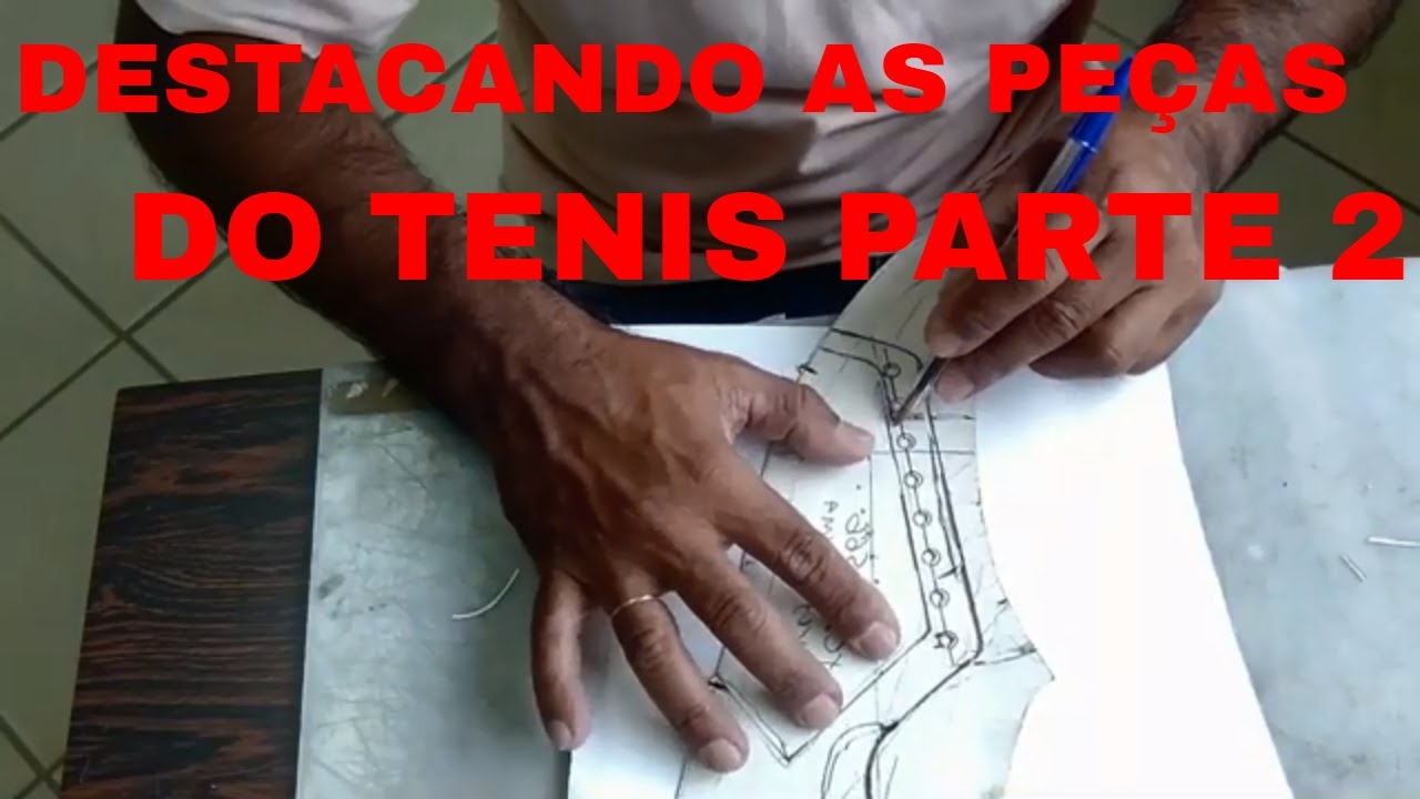 modelagem de calçados destacando as peças 2