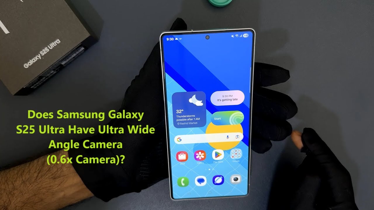 Does Samsung Galaxy S25 Ultra Have Ultra Wide Angle Camera (0.6x Camera)?