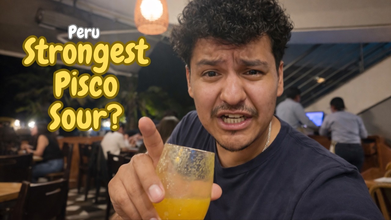 Peru’s Strongest Pisco Sour 🇵🇪