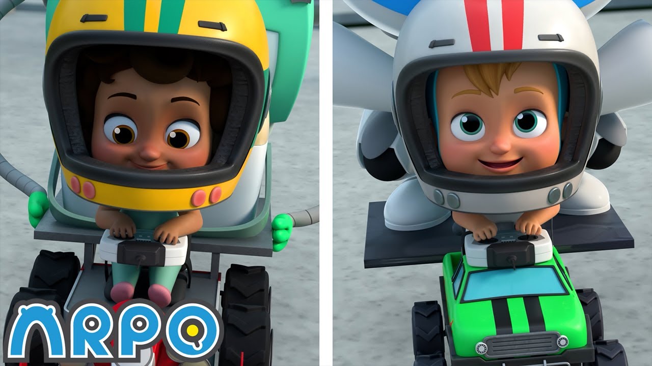 Baby Race!! | ARPO The Robot | Funny Kids Cartoons | Kids TV Full Episodes
