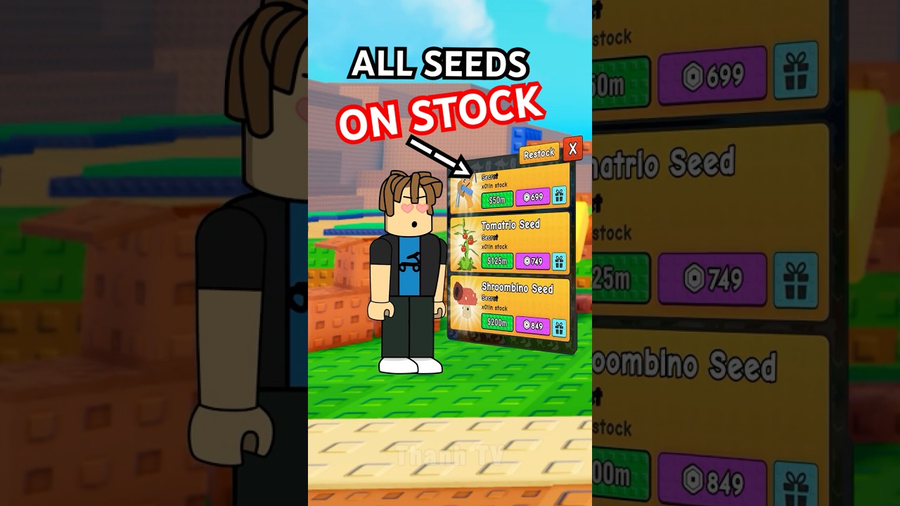Best Seed On Stock,BUT..😭 Plants Vs Brainrots #plantsvsbrainrots #roblox
