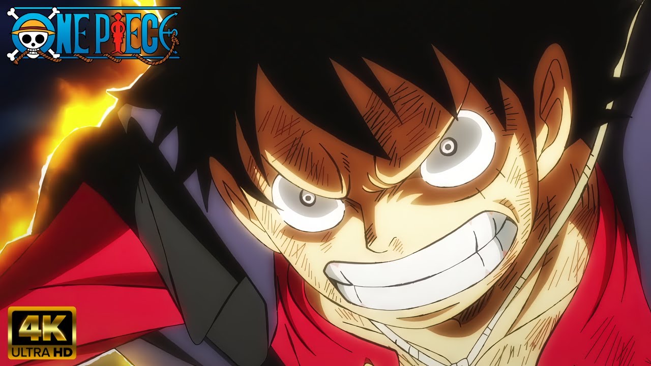 [4k] One Piece ep.1064 | Luffy Vs Drunk Kaido