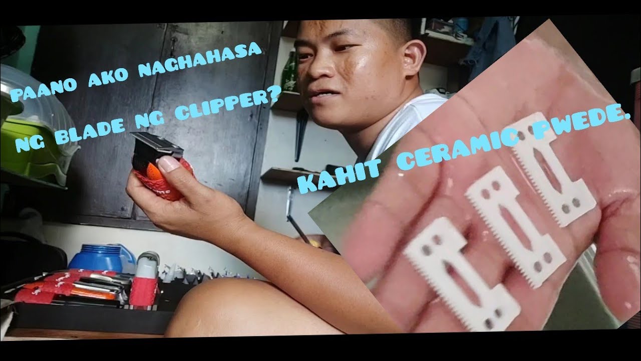 Tamang Pag Hasa ng Blade ng Clipper kahit ceramic pwdeng hasain (Jhun Panglao)