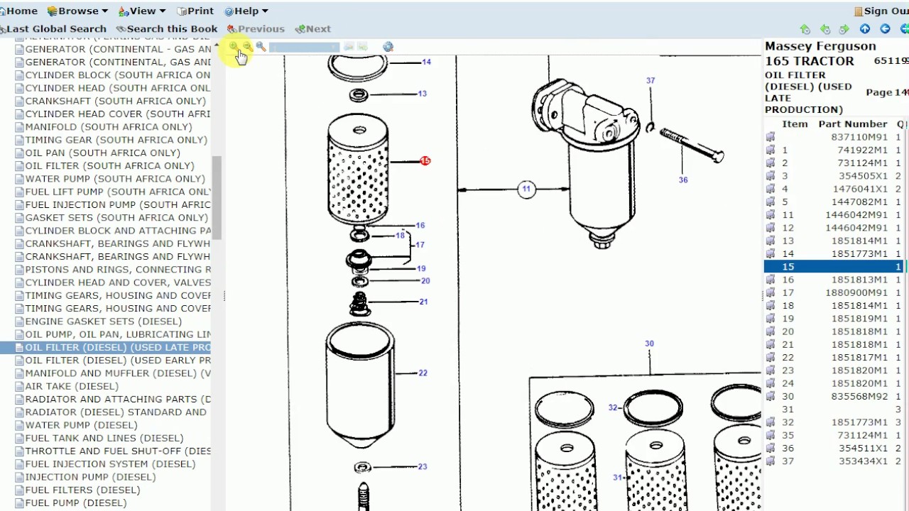 How to use the  Agco Tractor, online Electronic Parts Catalog, EPC