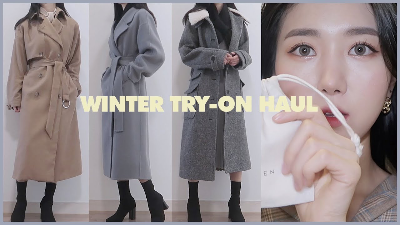 (ENG) 겨울맞이 새로 산 것들 🛍 / 귀걸이, 원피스, 코트 추천 / 나의 오확템 소개 WINTER TRY-ON HAUL | Minjeong Park