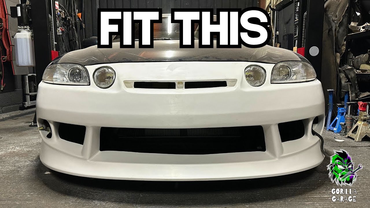 how to install a vertex style front bumper Toyota Soarer Lexus SC300 SC400