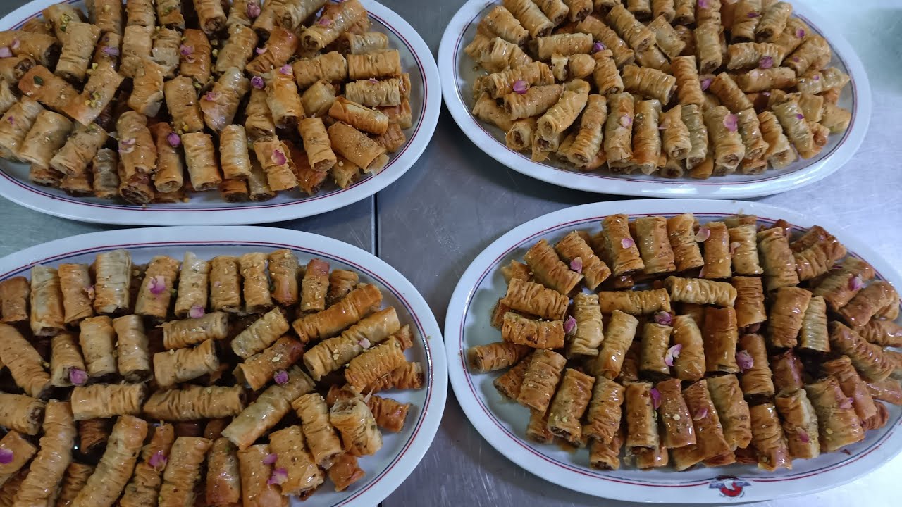 بقلاوة تركية بلمسة مغربية تحضريها فاخر لحظة سهلة ورائعة 😋😋