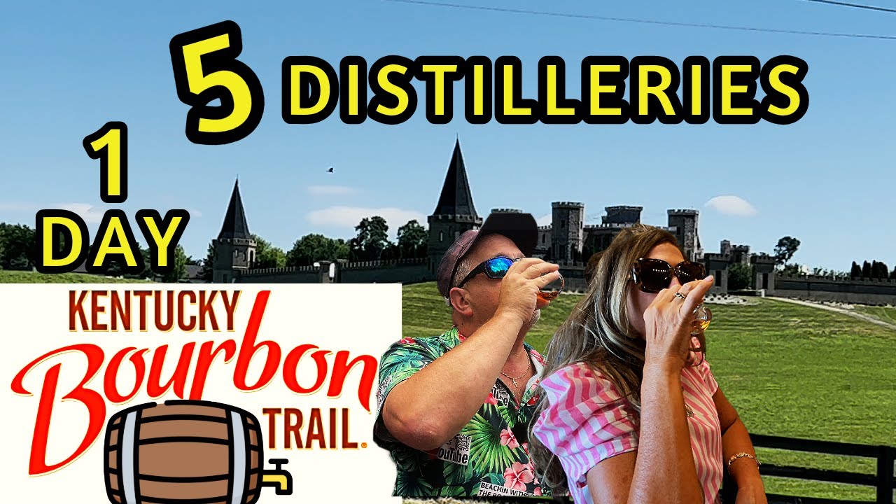 Kentucky Bourbon Trail - Kentucky 2024! Tour 5 Distilleries in 1 Day! Lexington, Frankfort, & More!