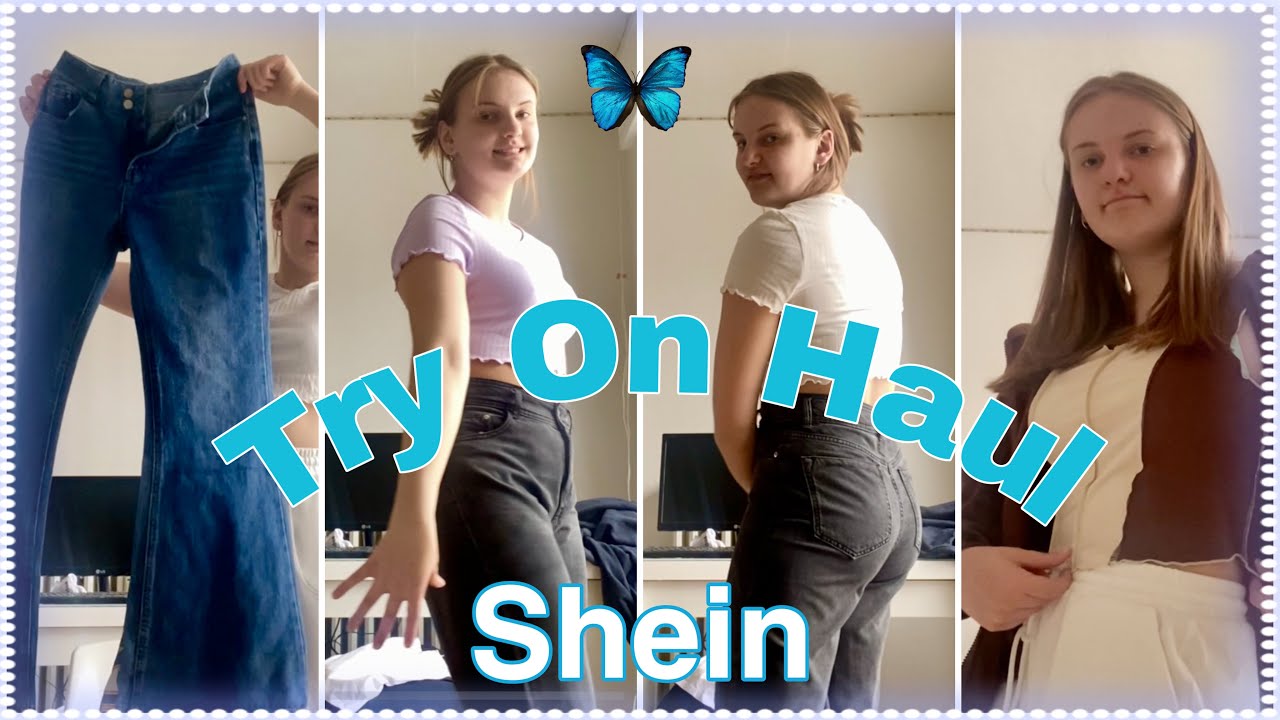 Shein Try On Haul 📦 plötzlich Gewitter ⚡️ schminken 💋 TeeTante Haley