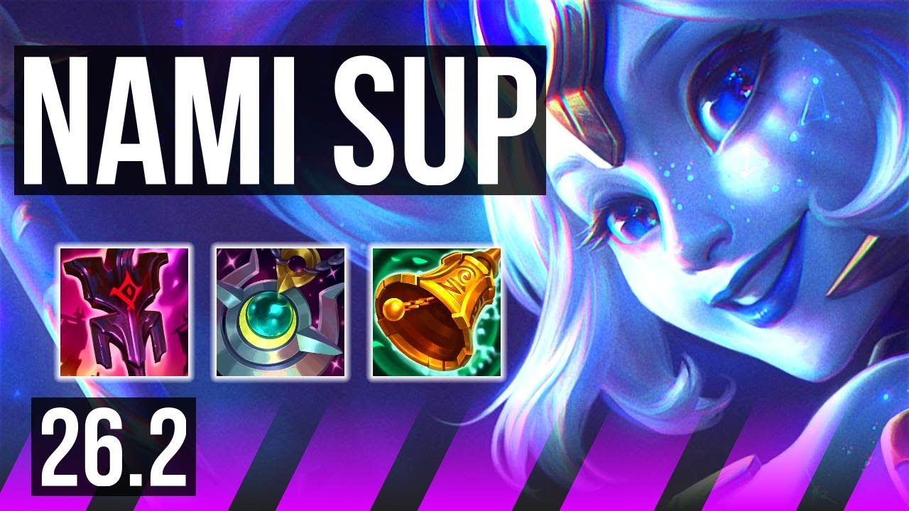 NAMI & Seraphine vs BLITZCRANK & Lux (SUP) | BR Grandmaster | 26.2