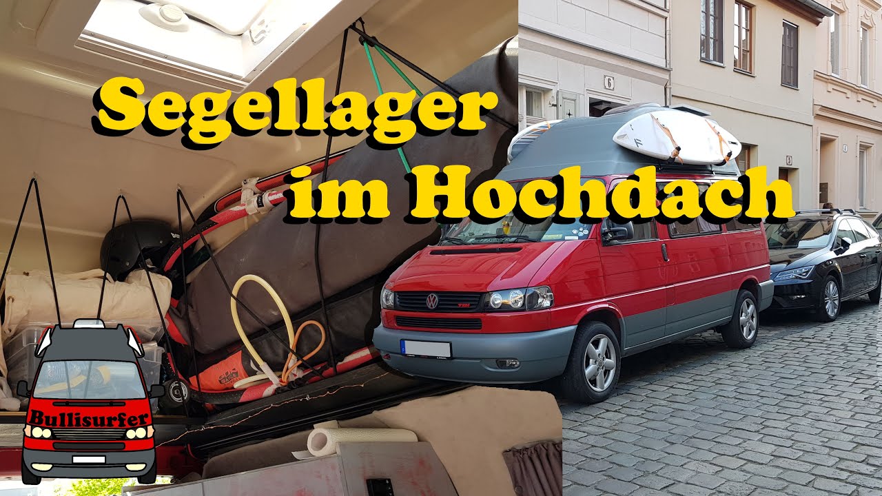 Regal im Hochdach für mein Surfequipment - VW T4 Ausbau zum Camper 2.0 #19