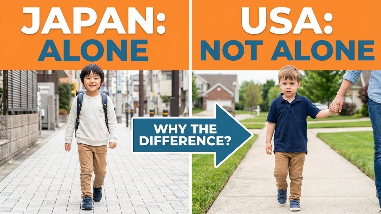 Why Japanese 6-Year-Olds Walk to School Alone — But American Kids Don’t