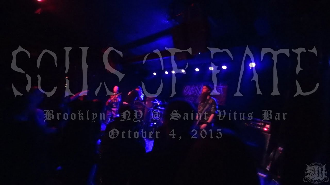 SOILS OF FATE - FULL SET LIVE [NY DEATHFEST 3] (SAINT VITUS BAR 10/4/15) SW EXCLUSIVE