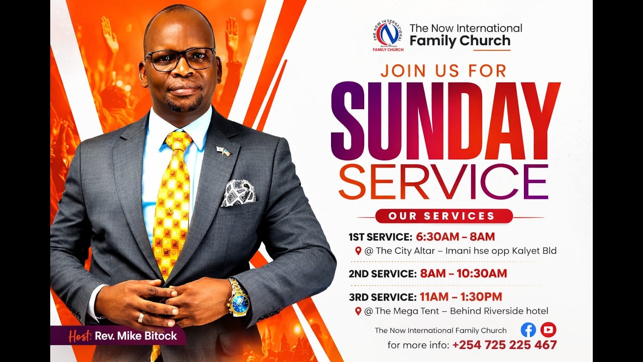 SUNDAY SERVICE || 15.03.2026 || Rev. Mike K. Bitock