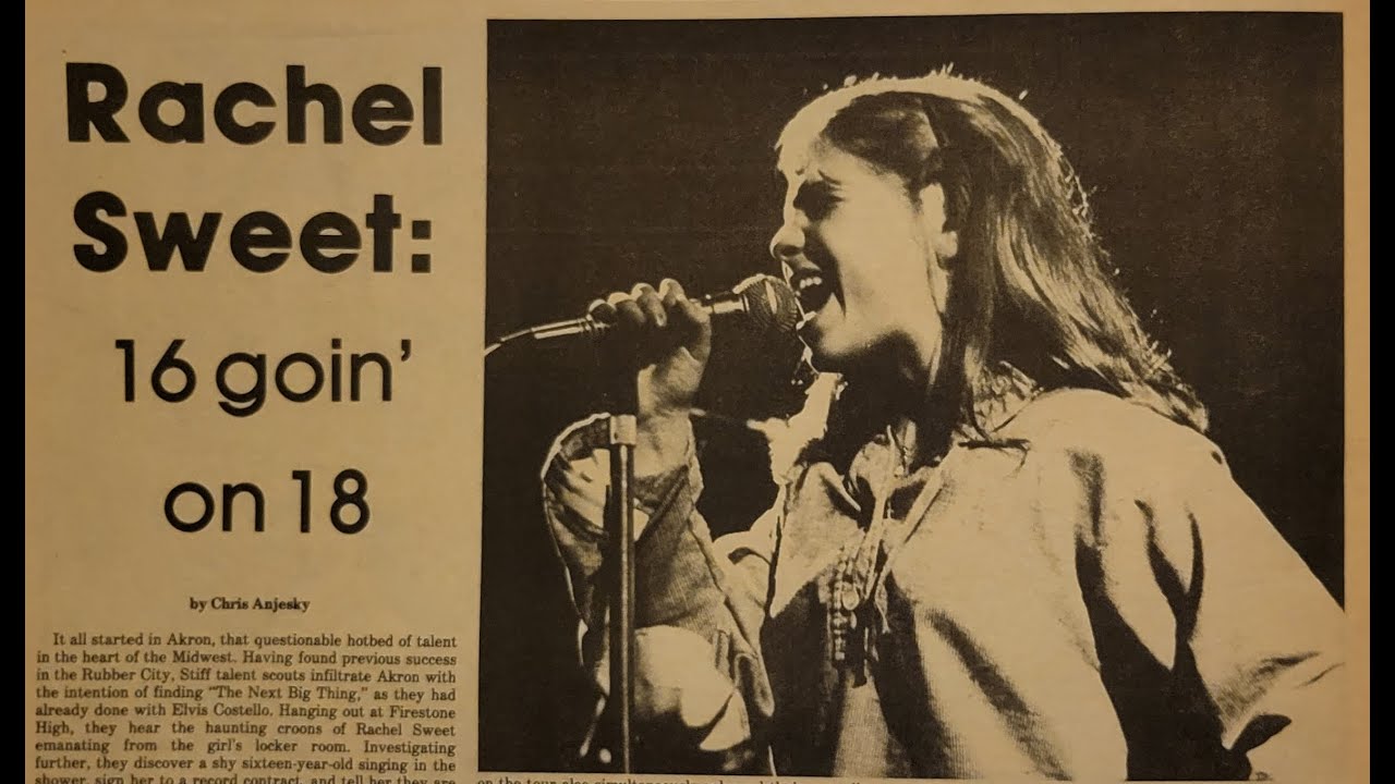 Rachel Sweet - Connection & Alison & C'mon Everybody - Scene Cleveland OH 2/22/79 Agora 7/15/79