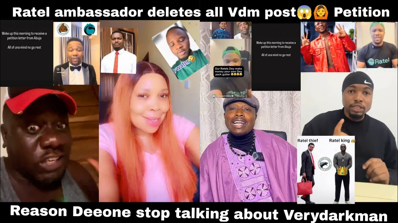 Ratel Sue Blord ambassador Mario on the run😱 why Deeone stop talking Verydarkman after Petition🙆 VDM