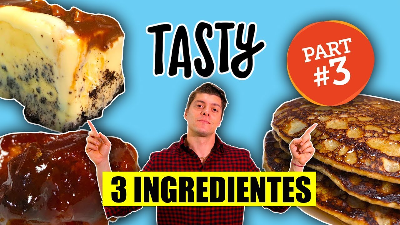 43 RECETAS CON 3 INGREDIENTES!! Desmentimos recetas de TASTY (PARTE 3) IGNACIO BALADAN