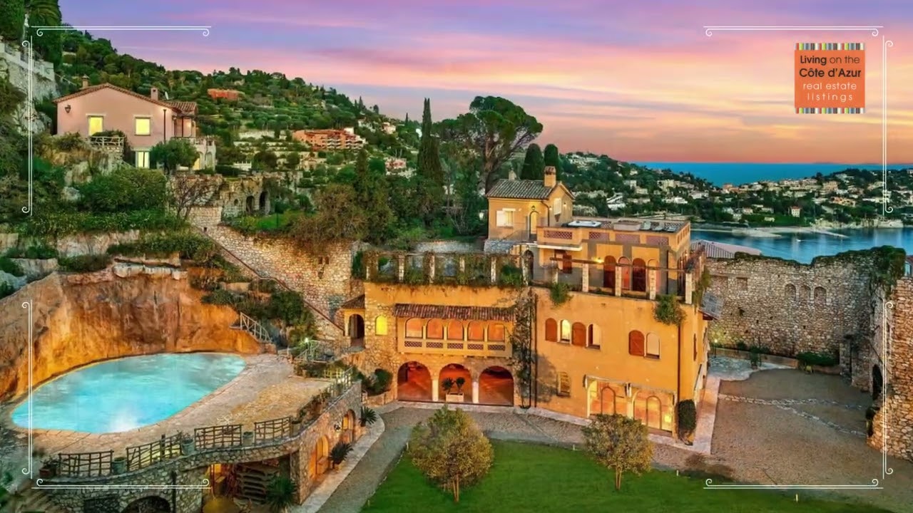 Historic 1920's property for sale in Villefranche sur Mer