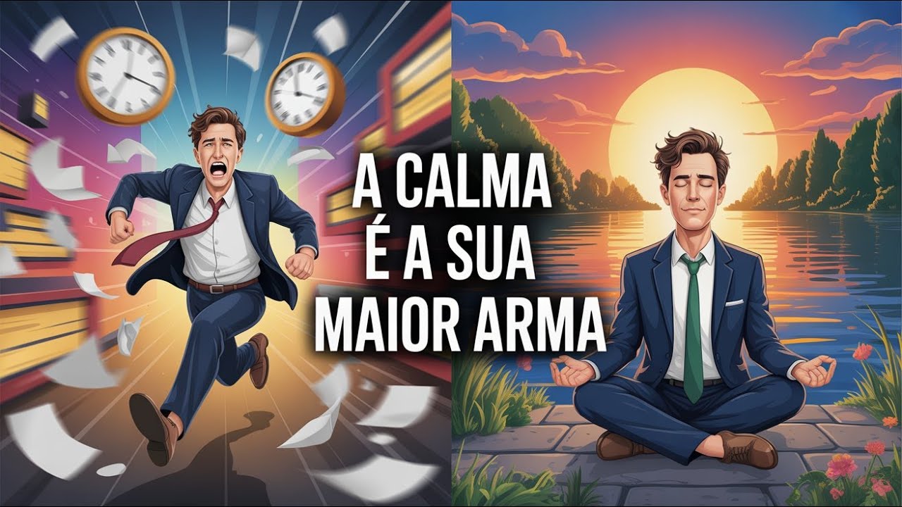 Por Que a Calma Atrai Sucesso Mais que a Pressa: O Segredo Estoico!