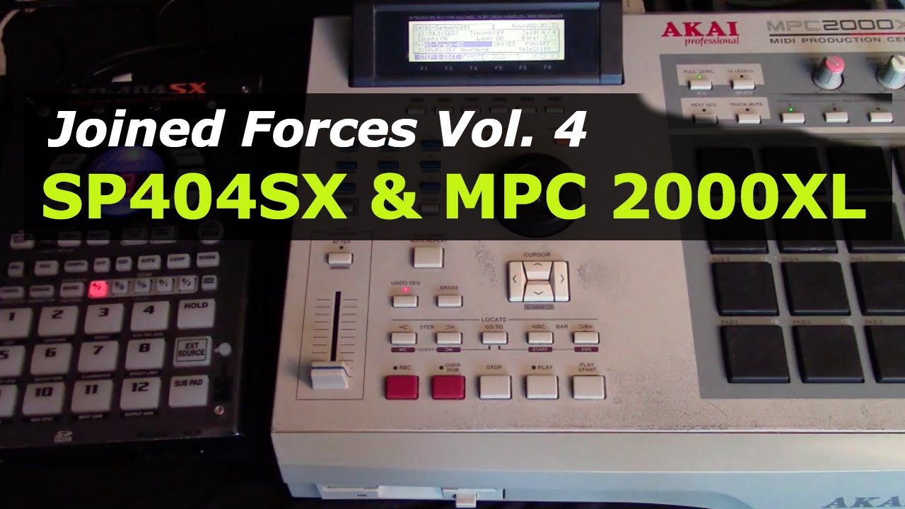 Создание битов | Sp-404sx и MPC 2000xl