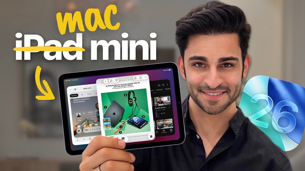 iPadOS 26 Turned My iPad Mini Into a “Mac Mini!” ✨