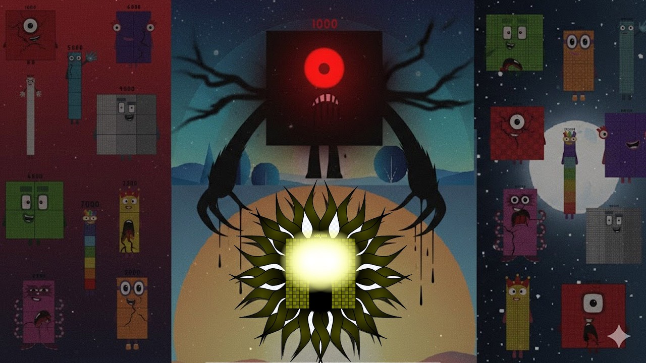 Shadow Awakens: The Final Reckoning of Numberblocks Vs Uncannyblocks 1k-10k Vs 100k-1M