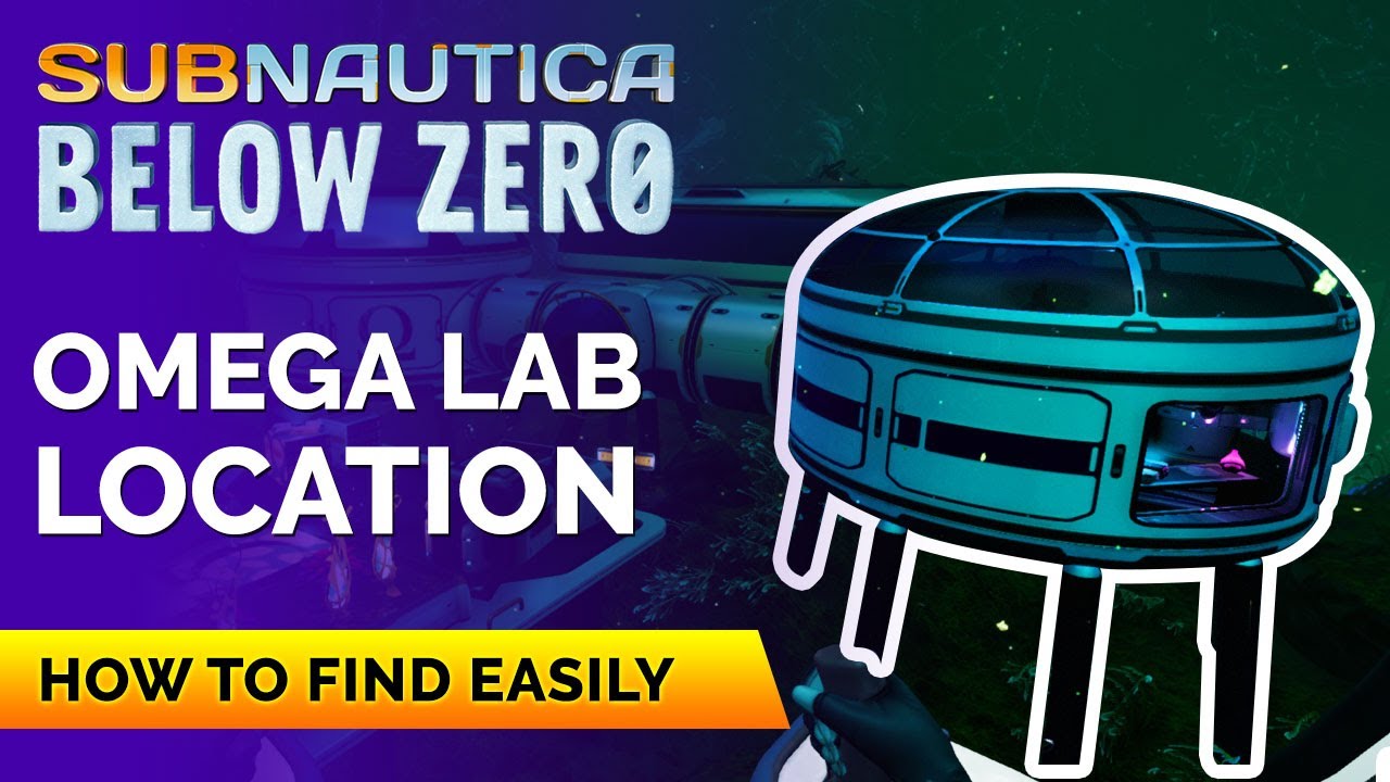 Расположение базы Omega Lab | SUBNAUTICA BELOW ZERO