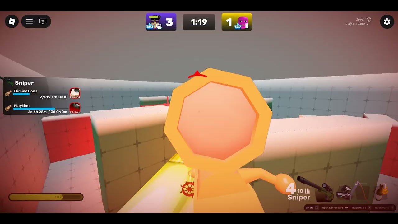 1v1ing in roblox rivals